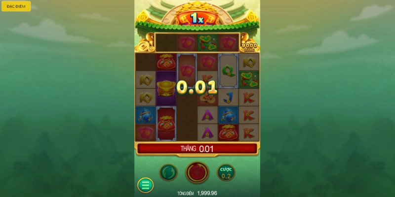 Trò chơi hấp dẫn với giao diện đơn giản và giải thưởng lớn